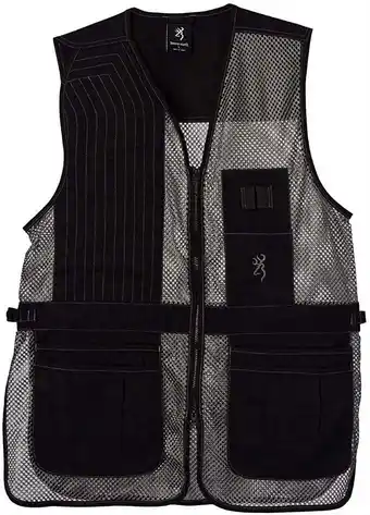 Walmart Browning Junior Trapper Creek Shooting Vest Black Gray Medium 3050549902 offer