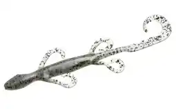 Walmart Zoom 002008-SP Lizard 6 Inch Fishing Lure 9 Per Package Salt-N-Pepper offer