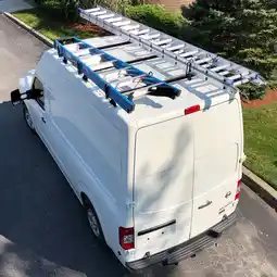 Walmart Vantech Heavy Duty 3 Bar Ladder Roof Rack Fits Nissan NV Cargo Van High Roof offer