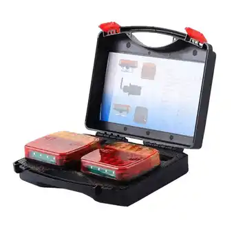 Walmart Wireless Led Rear Tail Lights Battery Operated USB Trailer Magnetic Towing F6H5 offer