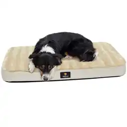 Walmart Veehoo Soft Air Mattress Dog Bed, Orthopedic Pet Beds with Fluffy Comfort Bed Cover, Large, Oyster offer