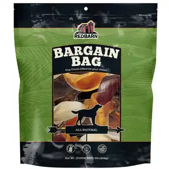 Walmart Redbarn Naturals Bargain Bag Chews Dog Treat, 2 Lb offer