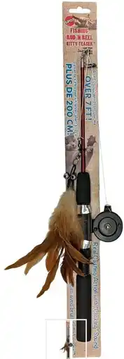 Walmart Spot Rod N Reel Cat Teaser Wand offer