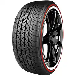 Walmart Vogue Custom Built Radial VIII Red Stripe All Season 235/55R17 99H Passenger Tire offer