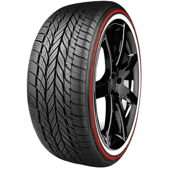 Walmart Vogue Custom Built Radial VIII Red Stripe All Season 235/55R17 99H Passenger Tire offer