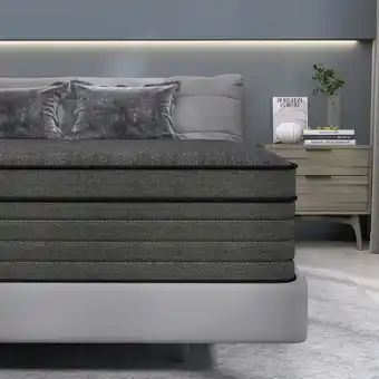 Walmart lemontalking 12 inch Full Mattress,Hybrid Mattresses Medium Firm in a Box offer