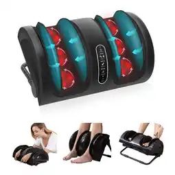 Walmart Snailax Shiatsu Foot and Calf Massager Machine with Heat,Kneading for Pain Relief,Gift offer