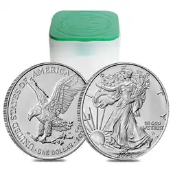 Walmart Roll of 20 - 2024 Star Privy 1 oz Silver American Eagle $1 Coin BU offer