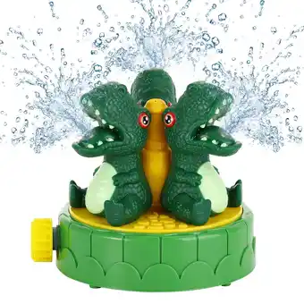 Walmart MoKo Water Sprinkler for Kids Outdoor Play, Dinosaur Water Toys for Yard Summer Outside Activities offer