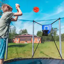 Walmart Trampoline Basketball Stand with Pump for and Accessories for Kids offer