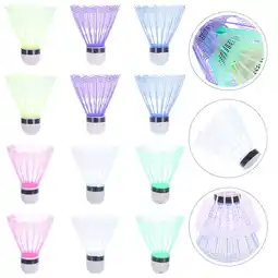 Walmart GOOHOCHY Colored Badminton Shuttlecocks Colorful Birdies Balls Child offer