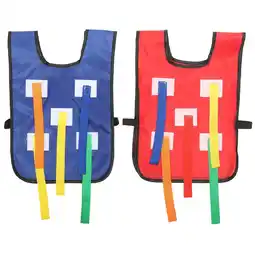 Walmart 2 Sets of Kids Pull Tails Vests Kids Chasing Game Belts Outdoor Sports Activities Props offer