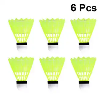 Walmart GOOHOCHY 6 PCS Activity Shuttles Badminton Outdoor Shuttlecocks Child offer