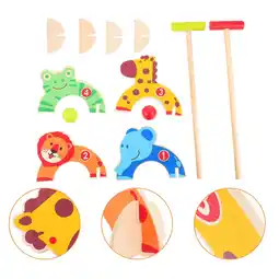 Walmart GOOHOCHY 8pcs Kids Animal Croquet Children Interactive Toys Educational Playthings offer