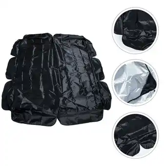 Walmart GOOHOCHY Outdoor Swing Roof Cover Cover Weatherproof Swing Canopy Replacement offer