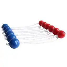 Walmart Great For Kids And Adults Ladder Ball For Toss Game With 6Pcs Bolas Set Red+Blue Fangkenuo offer