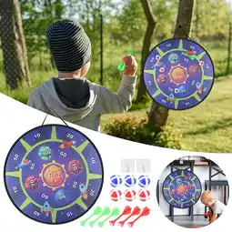 Walmart Usmixi Children's Dart Board Dinosaur Sky Shape Double Competitive Throwing Toy Tax Free Weekend offer