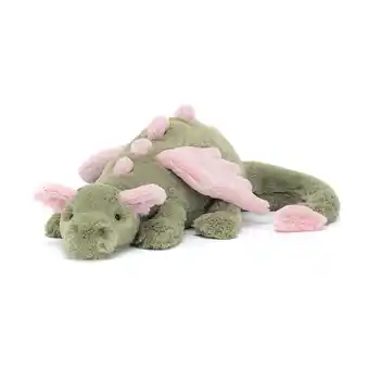 Walmart Jelly'cat Malachy Dragon Stuffed Animal Huge 20 Inches Plush Toy Great Gift Present offer