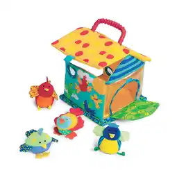 Walmart Manhattan Toy Put and Peek Birdhouse Soft Activity Toy offer