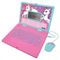 Walmart Lexibook - Unicorn Educational and Bilingual Laptop Spanish/English with 124 Activities - JC598UNIi2 offer