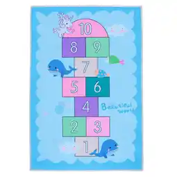 Walmart 3 Pack Kid Room Carpet Ground Pad Anti-Slip Kids Play Mat Count-Fun Floor Children offer