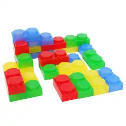 Walmart Silishapes Soft Bricks - Set of 24 offer
