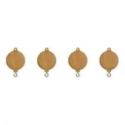 Walmart Set of 4 Wind up Musical Mobile Rotary Charcuterie Crib Hanging Decor The Lid Child Light Brown offer