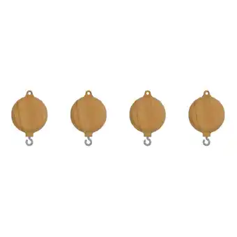 Walmart Set of 4 Wind up Musical Mobile Rotary Charcuterie Crib Hanging Decor The Lid Child Light Brown offer