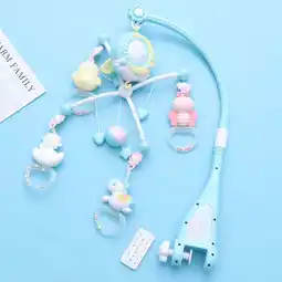Walmart OUNONA Baby Cot Hanging Toys Rotating Bed Bell Toy Baby Bedside Toy Infant M Blue offer