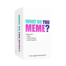 Walmart What Do You Meme? Core Game Now Including Gif's, The Essential Adult Party Game for Meme Lovers offer