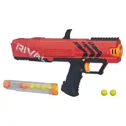 Walmart Nerf Rival Apollo XV-700 Team Red Toy Blaster with 7 Ball Dart Rounds for Ages 14 and Up offer