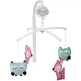 Walmart Bacati Musical Mobile Set 4 Piece Box offer