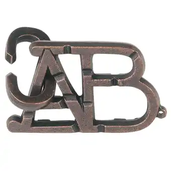 Walmart BePuzzled | ABC Hanayama Cast Metal Brainteaser Puzzle Mensa Rated Level 1, for Ages 12 and Up offer