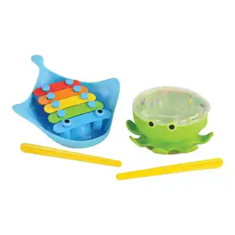Walmart Kaplan Early Learning Company Octodrum & Dingray Musical Water Toys offer