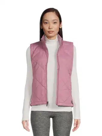 Walmart Genuine Dickies Women's Diamond Quilted Vest offer
