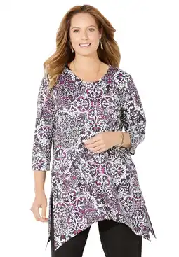 Walmart Catherines Women's Plus Size Anywear Fluid Tunic offer