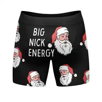 Walmart Mens Funny Boxers Big Nick Energy Sarcastic Christmas Underwear For Men offer