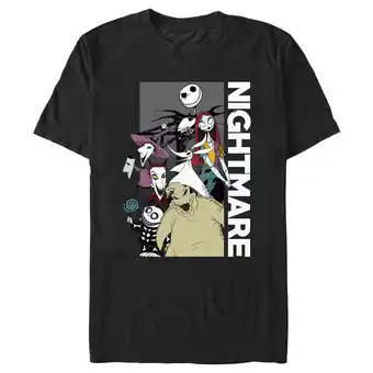 Walmart Men's The Nightmare Before Christmas Halloween Group Shot Graphic Tee Black Small offer
