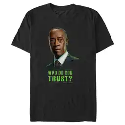 Walmart Men's Marvel: Secret Invasion James Rhodes Who Do You Trust Graphic Tee Black 3X Large offer