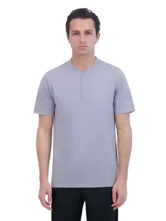 Walmart Gaiam Mens Rejuvenate Short Sleeve Henley T-Shirt, Sizes S-XL offer