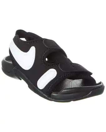 Walmart Nike Sunray Adjust 6 PS Sandal, 12C, Black offer