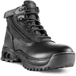 Walmart Ridge Men Waterproof Leather Non-Slip Tactical Military Work Black Shoe Boot - (M)8.5 (W)10 offer