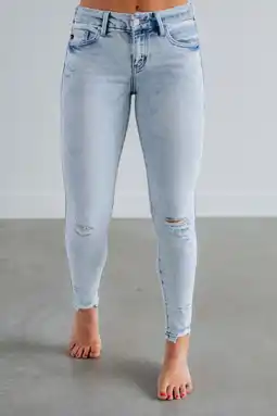 Walmart Maela KanCan Jeans - Light Wash offer