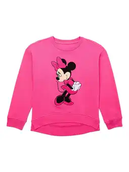 Walmart Disney Minnie Mouse Girls Graphic Sweatshirt, Sizes 4-16 offer