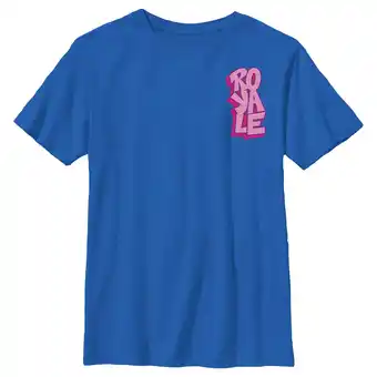 Walmart Boy's Fortnite Small Pink Royale Graphic Tee Royal Blue Medium offer