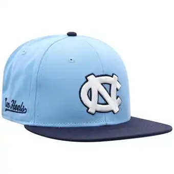 Walmart Men's-Top of the World Carolina Blue/Navy North Carolina Tar Heels Core Snapback Hat offer