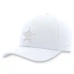 Walmart Men's Nike White Houston Astros Club Performance Adjustable Hat offer