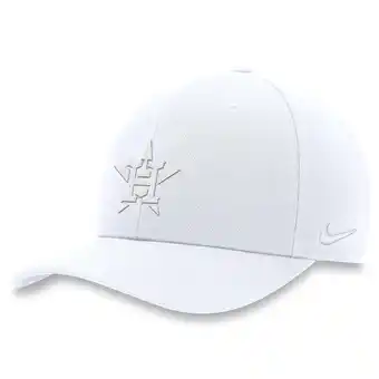 Walmart Men's Nike White Houston Astros Club Performance Adjustable Hat offer