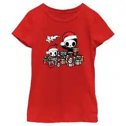 Walmart Girl's Tokidoki Adios Christmas Presents Graphic Tee Red Large offer