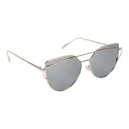 Walmart DII Cat Eye Mirrored Sunglasses, Titanium Black offer